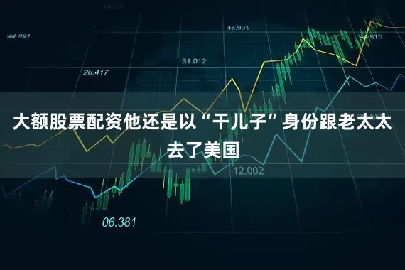 大额股票配资他还是以“干儿子”身份跟老太太去了美国